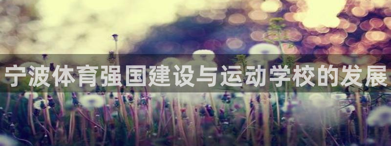 欧亿体育官方正版app集团E.ON：宁波体育强国建设